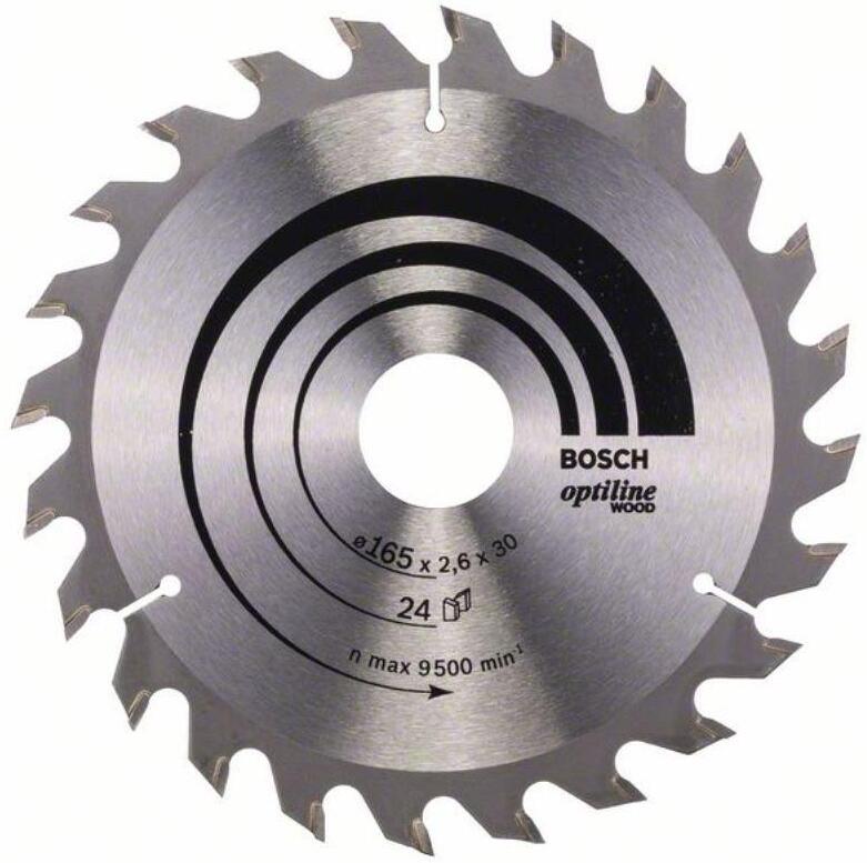 

Диск пильный Bosch 2.608.640.602, Диск пильный Bosch 165-30(20) OptilineWood 20зуб. 2.608.640.602