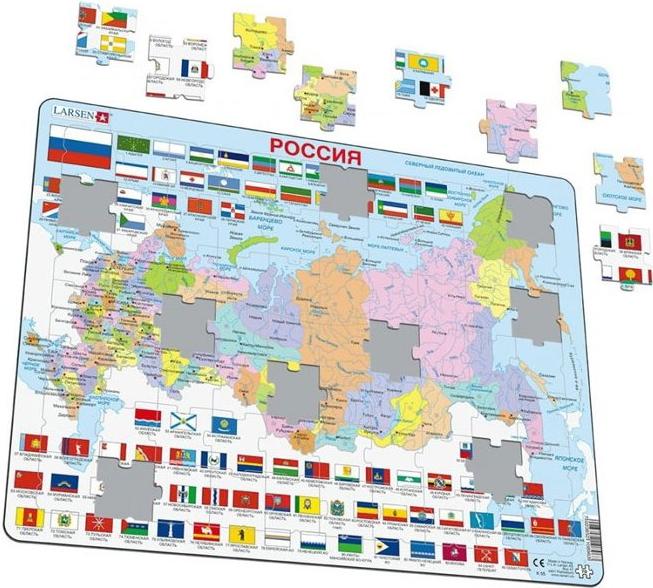 

Пазл Larsen Россия [K55], Россия