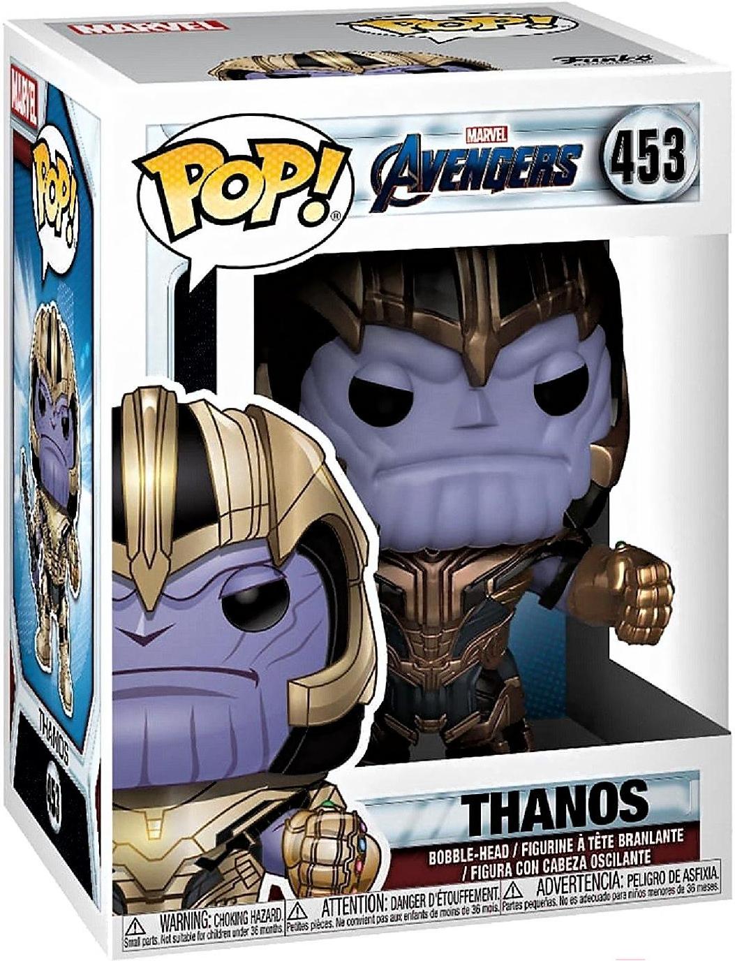 

Игрушка Funko Фигурка POP! Bobble: Marvel: Avengers Endgame: Thanos, Фигурка POP! Bobble: Marvel: Avengers Endgame: Thanos