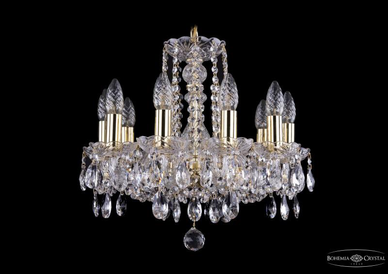 

Подвесная люстра Bohemia Ivele Crystal 1402/10/141/G