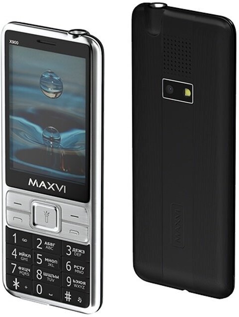 

Мобильный телефон Maxvi X900 черный