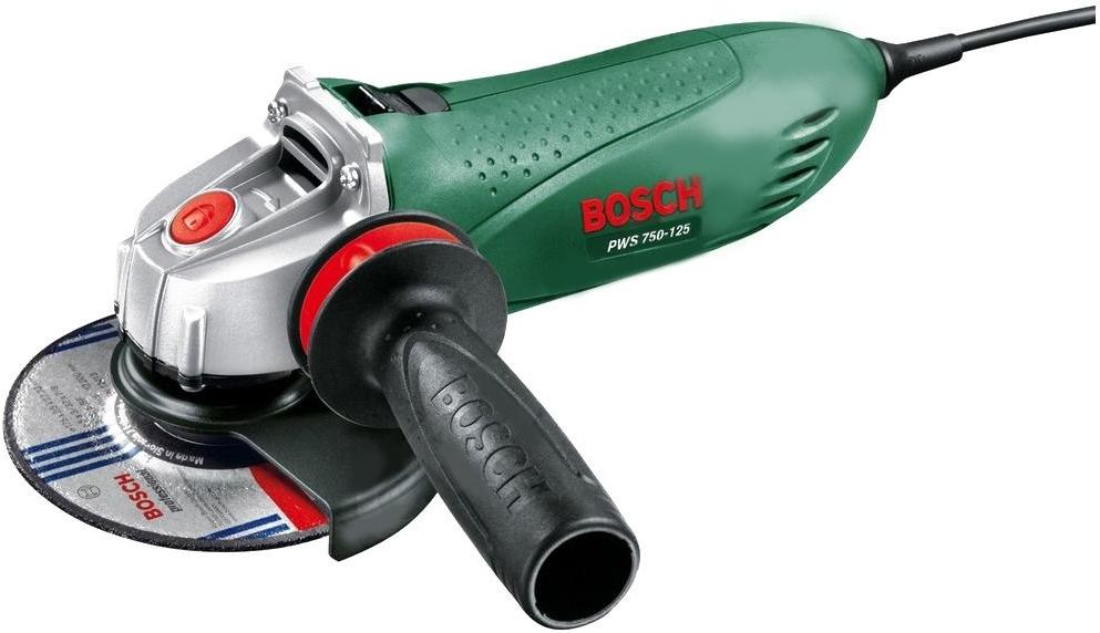 

Угловая шлифовальная машина Bosch PWS 750-125 (0.603.3A2.422), PWS 750-125