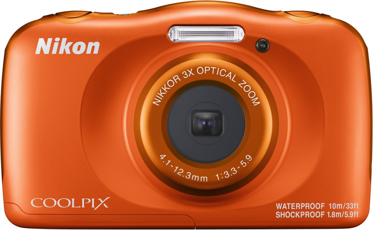 

Фотоаппарат Nikon Coolpix W150 Orange [VQA112K001], Coolpix W150