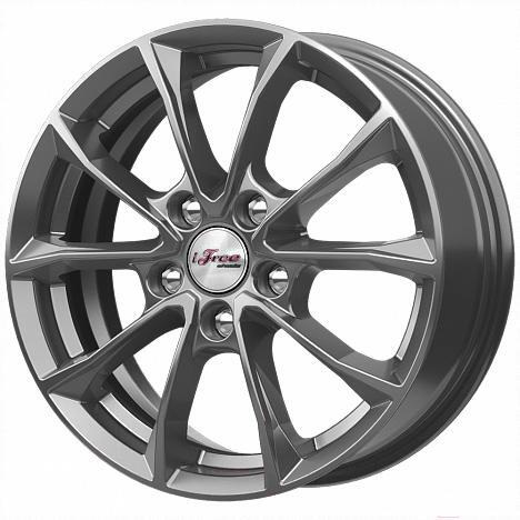 

Автомобильные диски iFree Джет (КС914) 16x6.5 5x114.3мм DIA 67.1мм ET 43мм Хай вэй