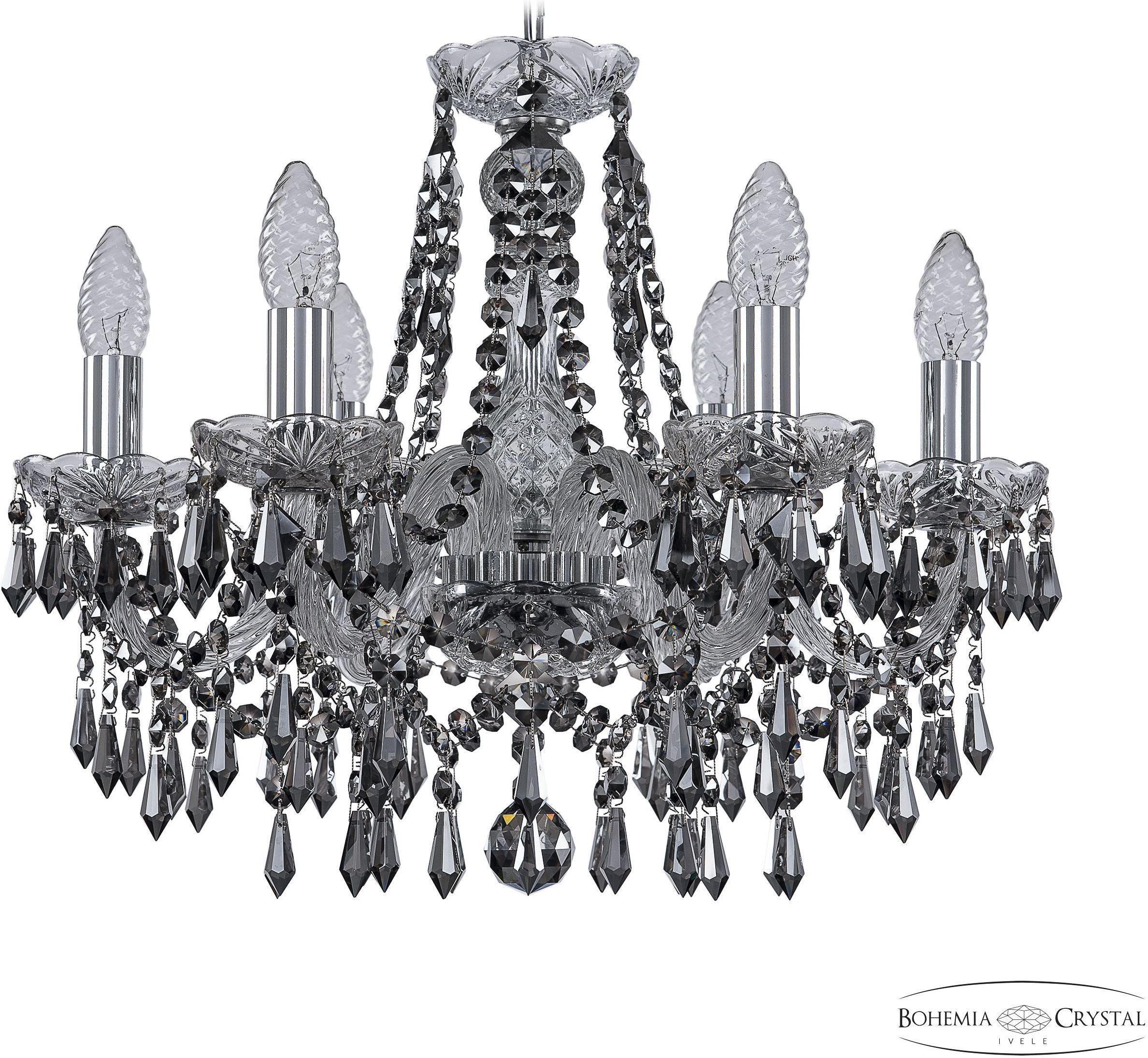 

Подвесная люстра Bohemia Ivele Crystal 1403/6/160 Ni R781
