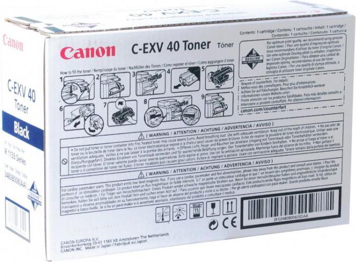 

Картридж для принтера Canon C-EXV40, C-EXV40
