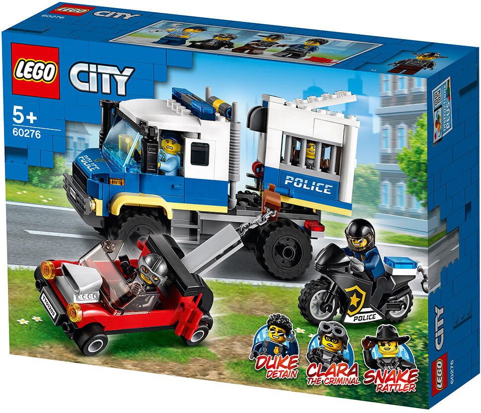 

Конструктор LEGO City Транспорт для перевозки преступников [60276], Конструктор LEGO City Транспорт для перевозки преступников 60276
