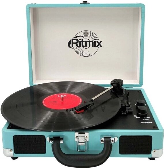 

Виниловый проигрыватель Ritmix LP-160B Blue