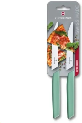 

Кухонный нож Victorinox Swiss Modern 2шт мятный [6.9006.12W41B], Набор ножей Victorinox Swiss Modern 6.9006.12W41B