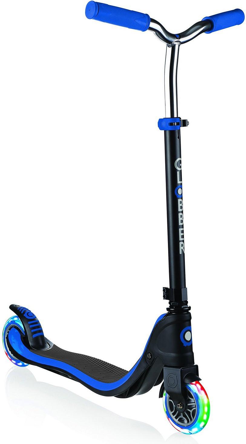 

Самокат Globber Flow 125 Lights синий, Flow 125 Lights