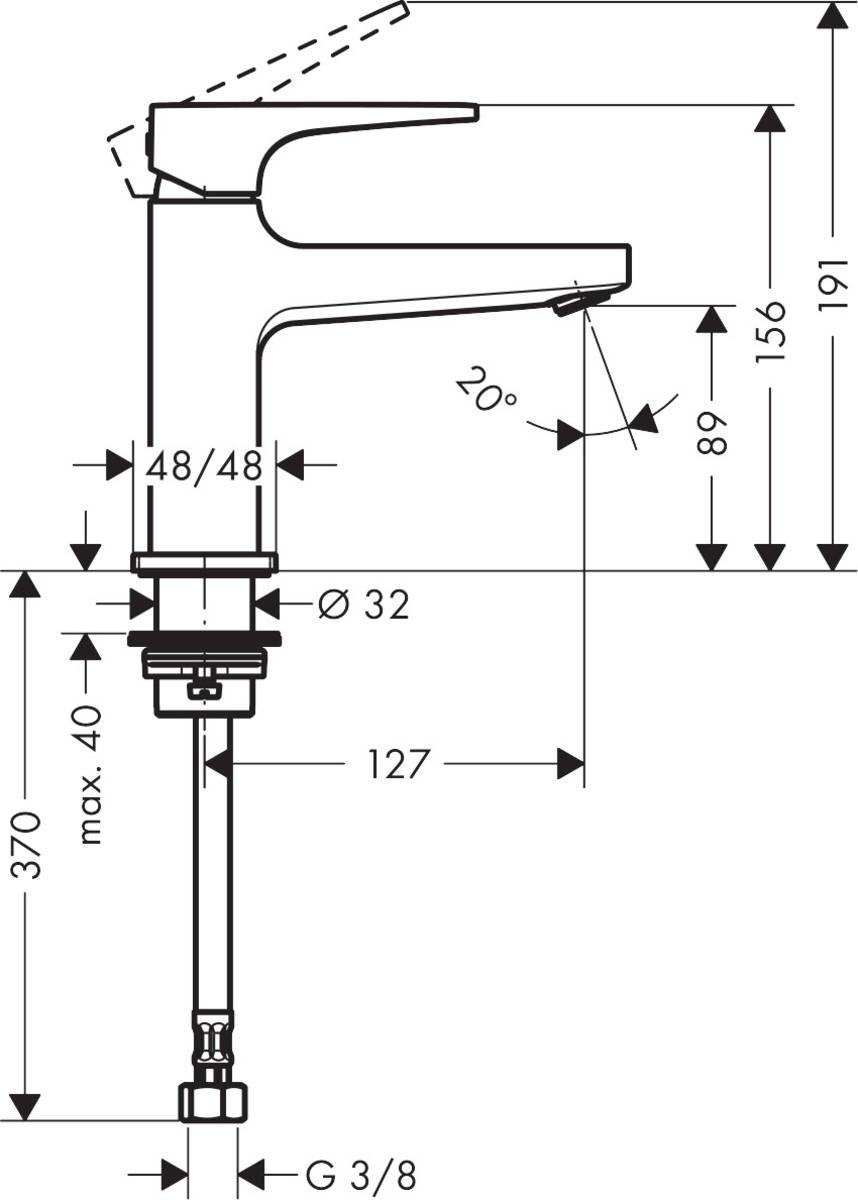 

Смеситель Hansgrohe Metropol [32501000], Смеситель Hansgrohe Metropol 32501000