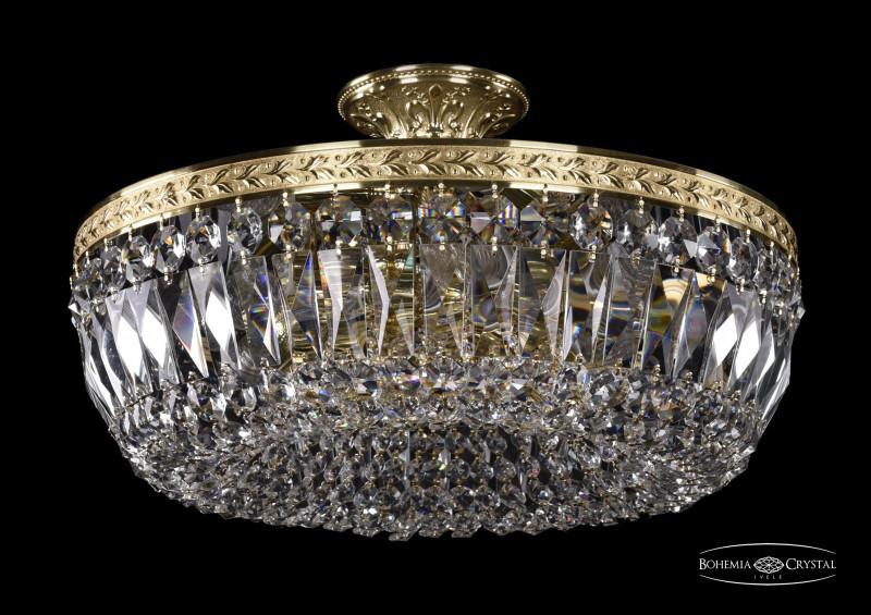 

Люстра на штанге Bohemia Ivele Crystal 19041/45IV G