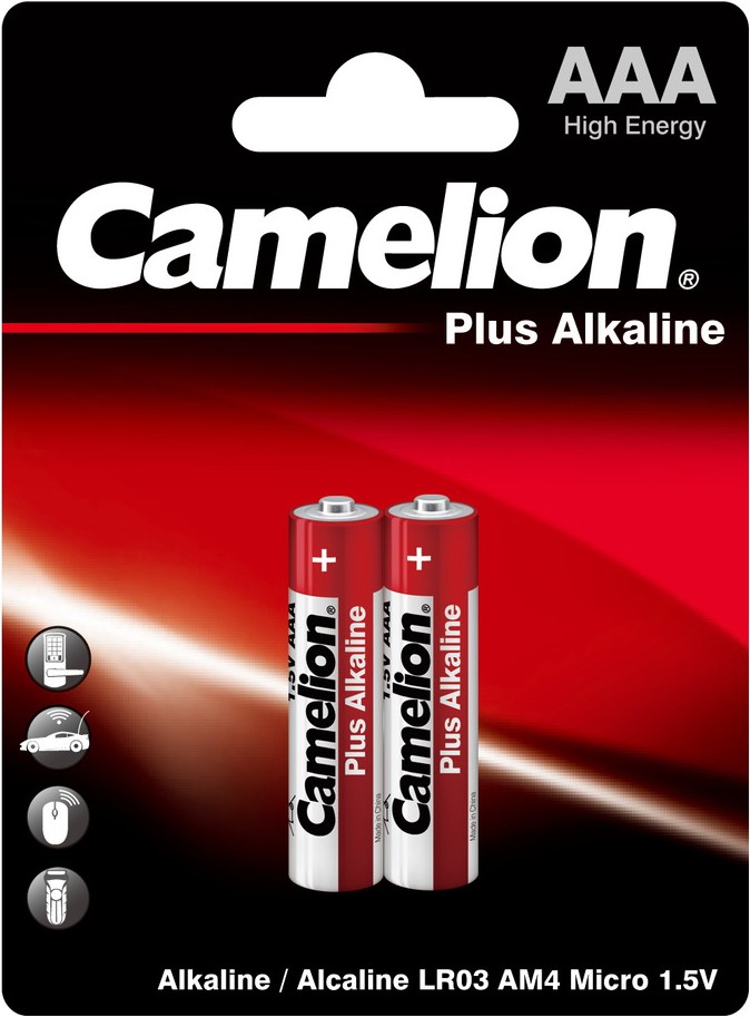 

Батарейки Camelion Alkaline AAAx2шт (LR03/2B)