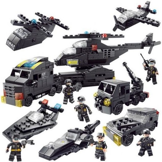 

Конструктор Lele Brother 8550 6 в 1 Спецназ