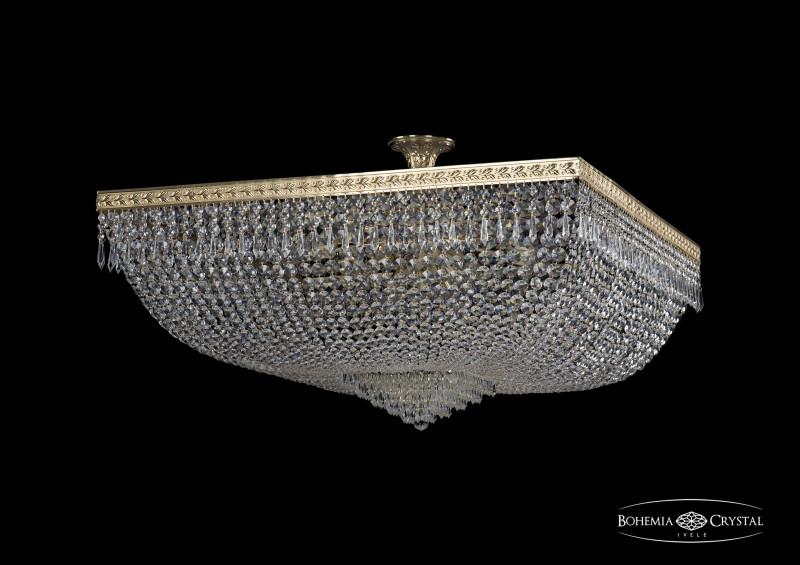 

Люстра на штанге Bohemia Ivele Crystal 19272/100IV G