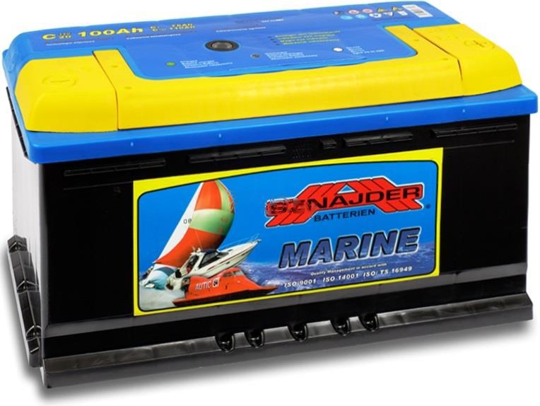 

Автомобильный аккумулятор Sznajder Marine 100 R [860 00], Marine 100 R
