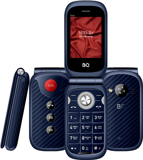 

Мобильный телефон BQ Daze BQ-2451 Dark Blue