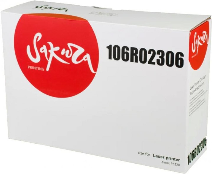 

Картридж для принтера (МФУ) Sakura Printing Совместимый с 106R02306 [SA106R02306], Картридж Sakura Printing Совместимый с 106R02306 SA106R02306