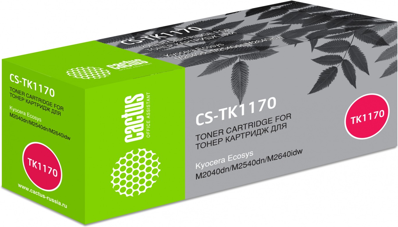

Картридж Cactus CS-TK1170 Black