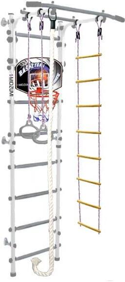 

Детский спортивный комплекс Midzumi Niji Kabe Basketball Shield снежный барс, Спортивный комплекс Midzumi Niji Kabe Basketball Shield снежный барс