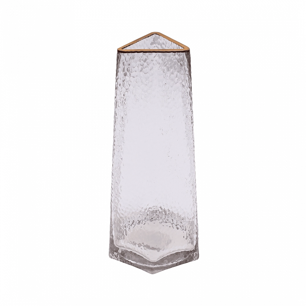

Ваза AksHome Crystal прозрачный/золотой, Crystal