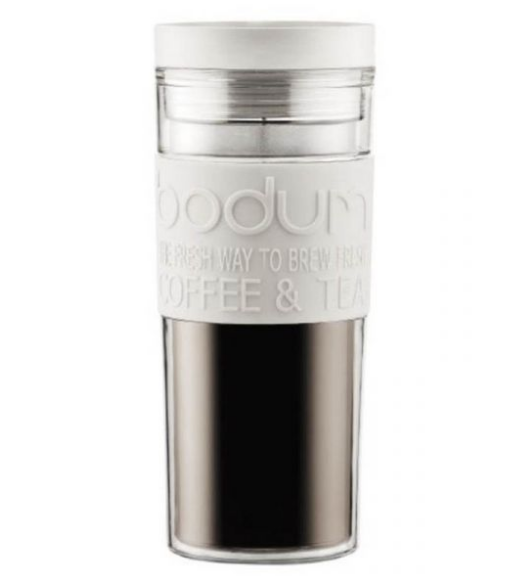 

Термокружка Bodum Travel Mug 450ml White [11685-913S], Travel Mug 450ml
