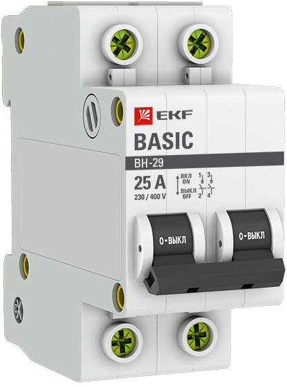 

Выключатель нагрузки EKF 2P 40А ВН-29 EKF Basic [SL29-2-40-bas], Выключатель нагрузки EKF 2P 40А ВН-29 EKF Basic SL29-2-40-bas
