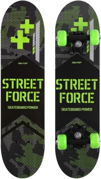 

Скейтборд Onlitop STREET FORCE 62х16 см [4013661], Скейтборд Onlitop STREET FORCE 62х16 см 4013661