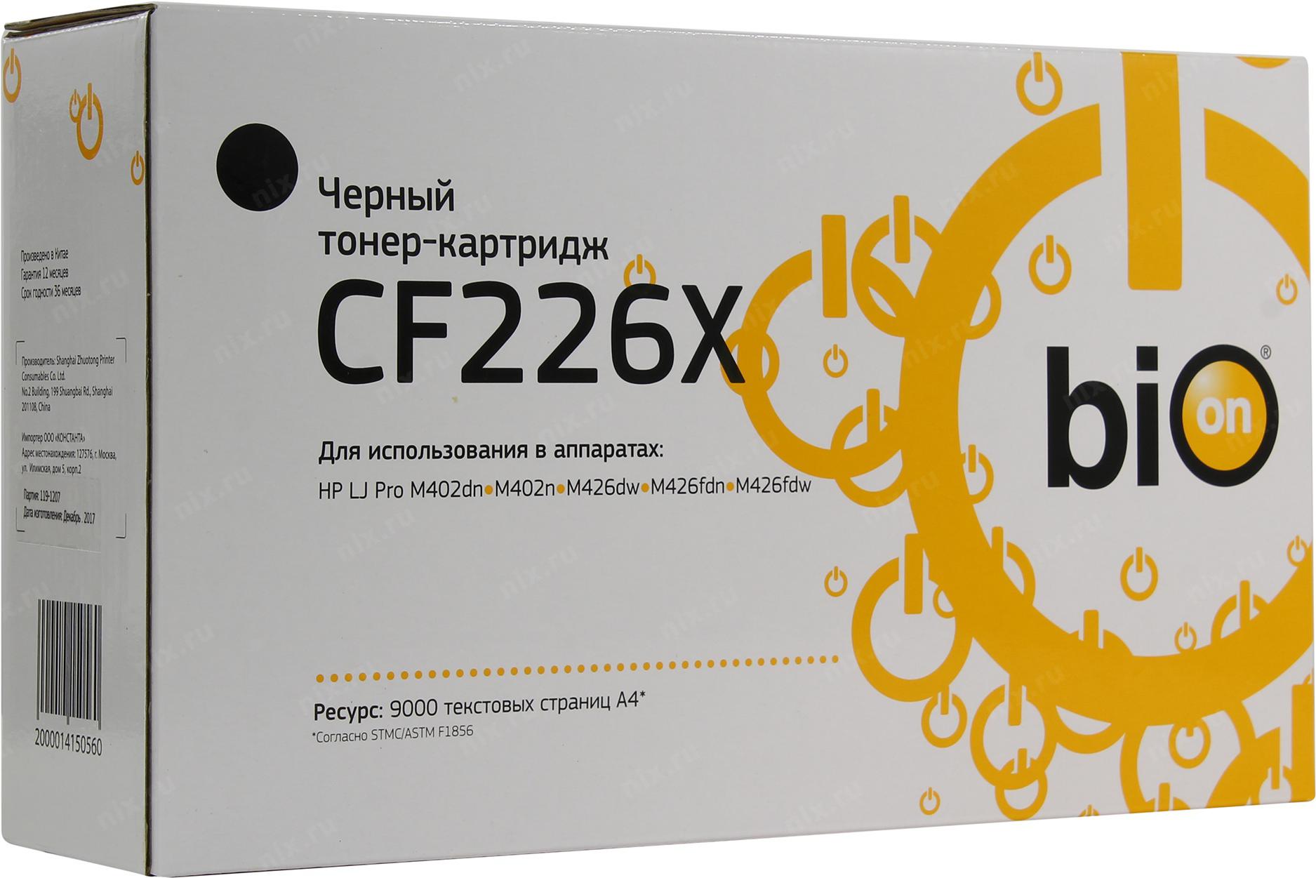 

Картридж Bion CF226X, CF226X