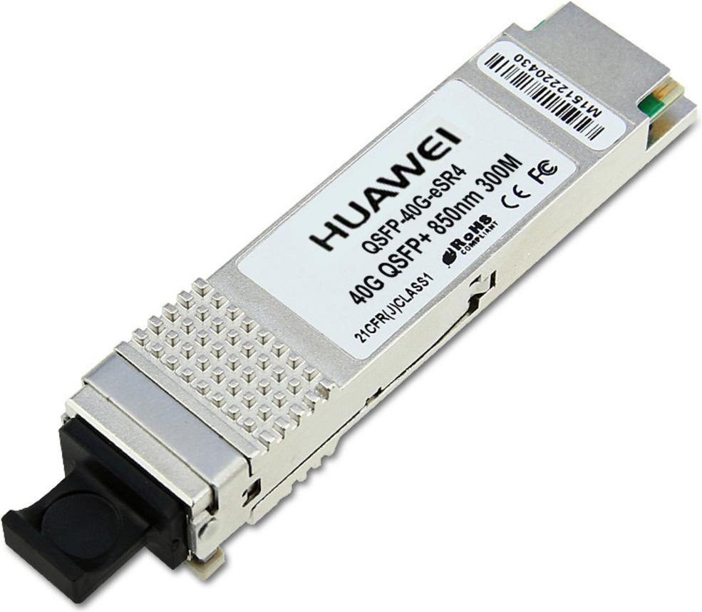

SFP модуль Huawei Optical QSFP+ 40G Multi-mode [QSFP-40G-ESR4], Optical QSFP+ 40G Multi-mode