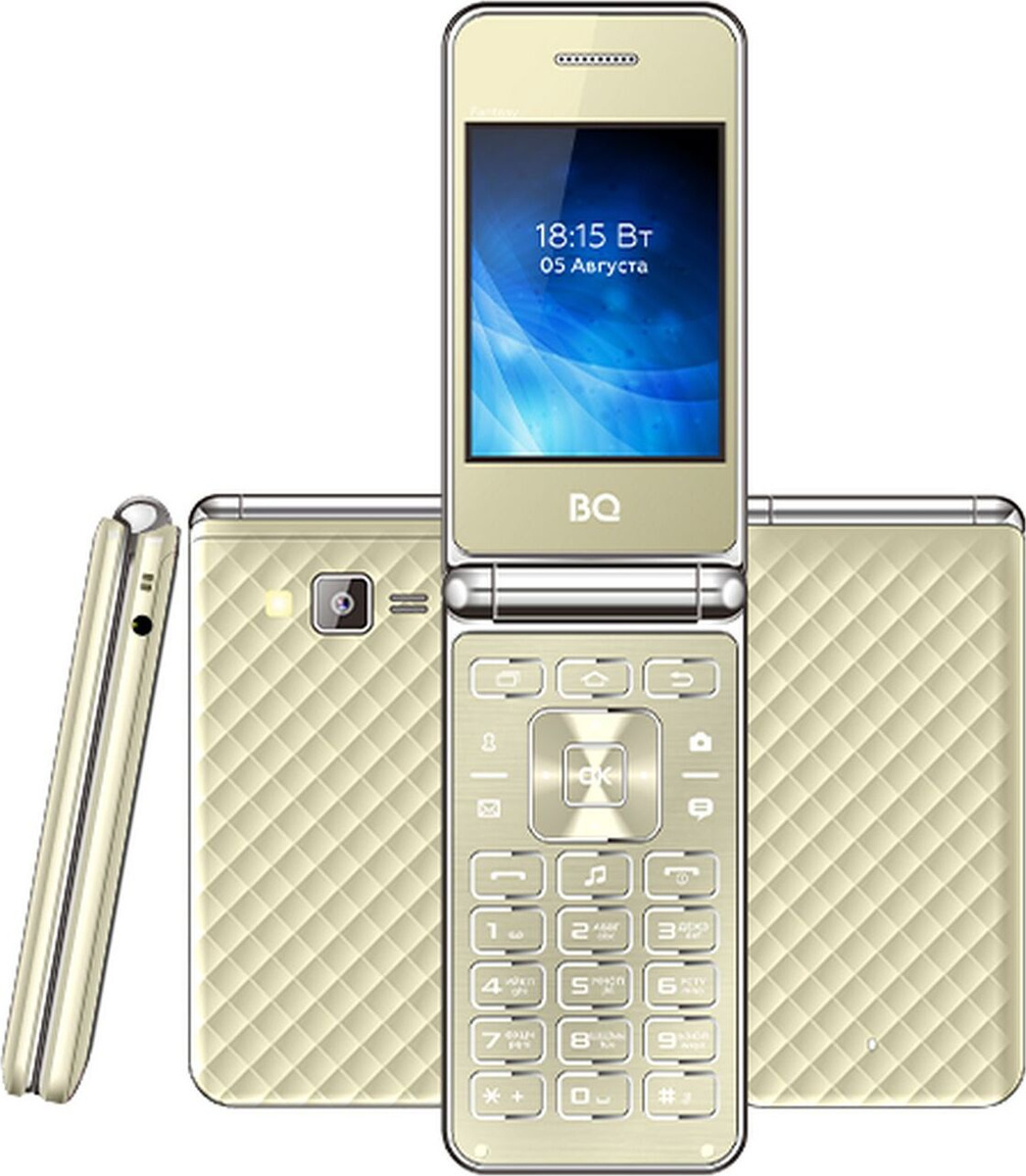 

Мобильный телефон BQ-Mobile BQ-2840 Fantasy Gold
