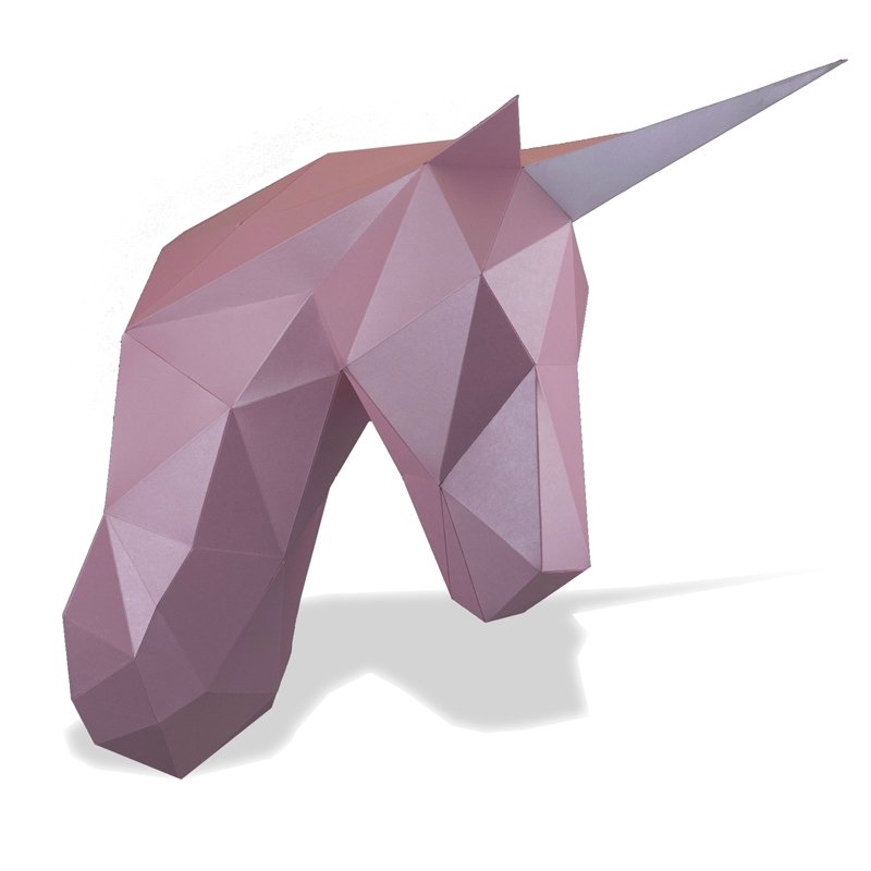 

Полигональная фигура PAPERRAZ Единорог Зефир, Единорог Зефир