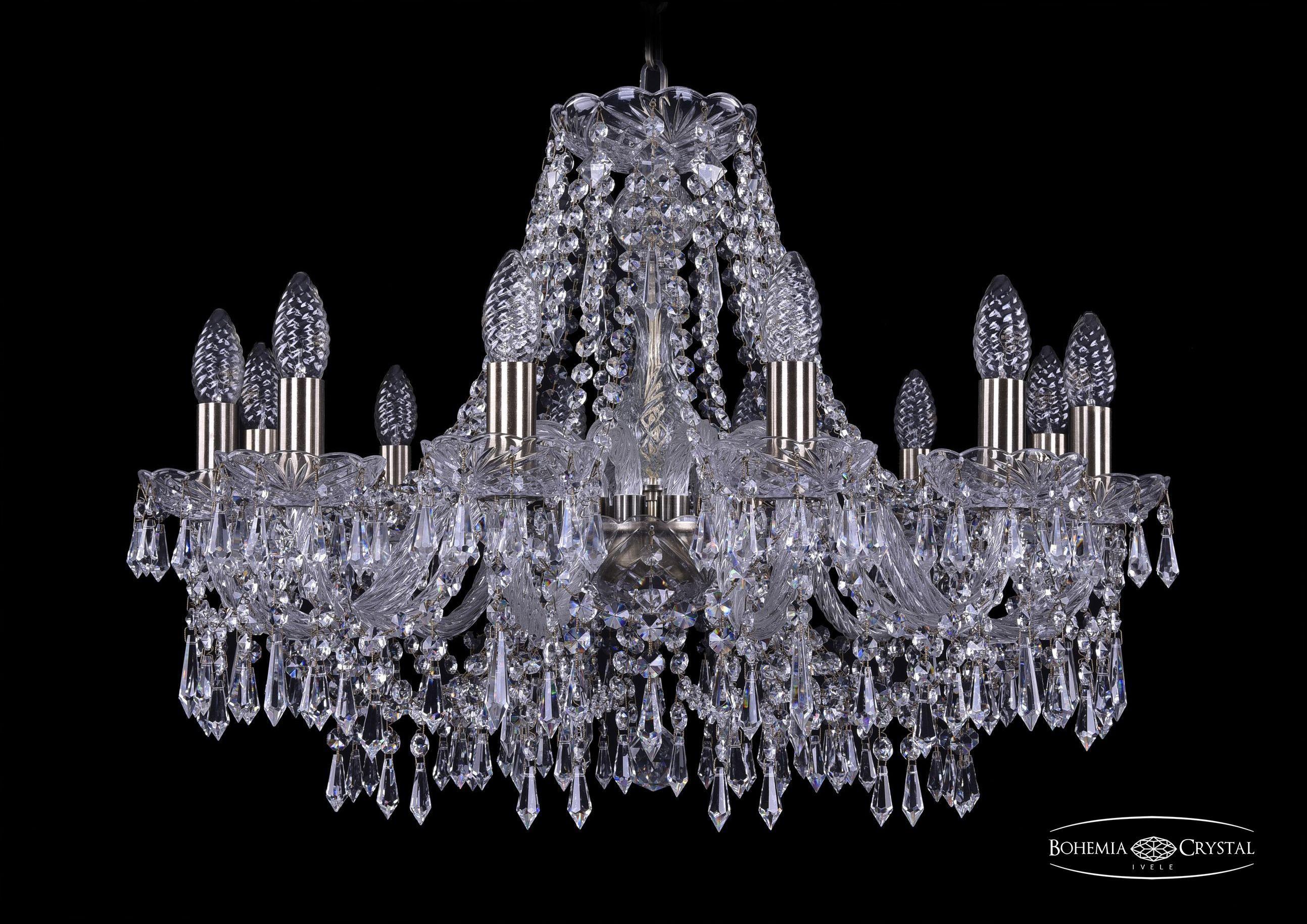 

Подвесная люстра Bohemia Ivele Crystal 1403/12/240/Pa