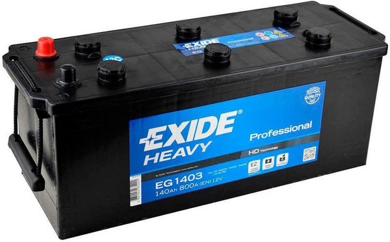

Аккумулятор Exide HEAVY EG1403 140 А/ч