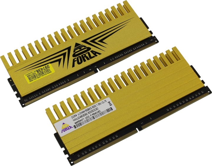 

Оперативная память Neo Forza DDR4 DIMM 16Gb PC4-24000, DDR4 DIMM 16Gb PC4-24000