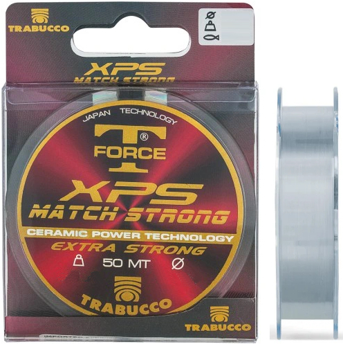 

Леска монофильная Trabucco T-FORCE XPS MATCH STRONG 50 м 0,18 мм [053-80-180], Леска монофильная Trabucco T-FORCE XPS MATCH STRONG 50 м 0,18 мм 053-80-180
