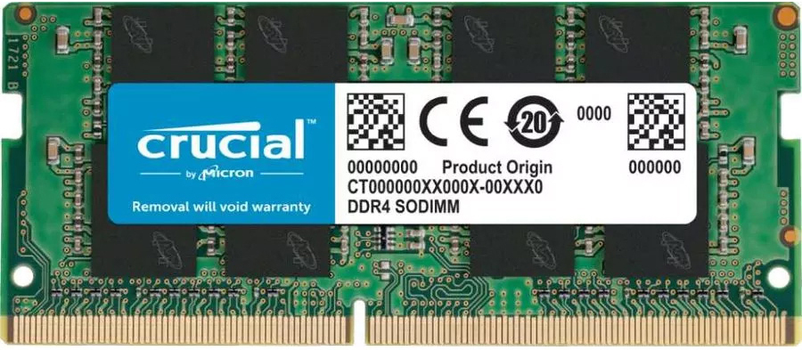 

Оперативная память Crucial Basics 8GB DDR4-2666 SODIMM [CB8GS2666], Оперативная память Crucial Basics 8GB DDR4 SODIMM PC4-21300 (CB8GS2666)