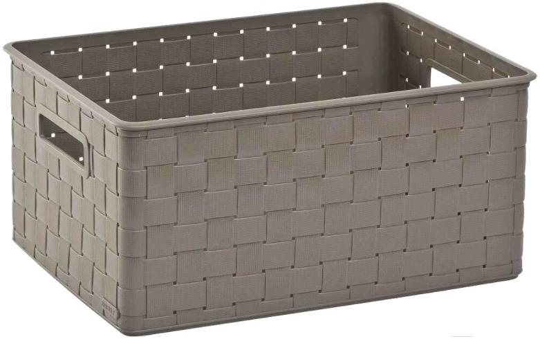 

Корзина Curver Nuance M 18л коричневый [243725], Корзина Curver Nuance M 18л 243725 коричневый