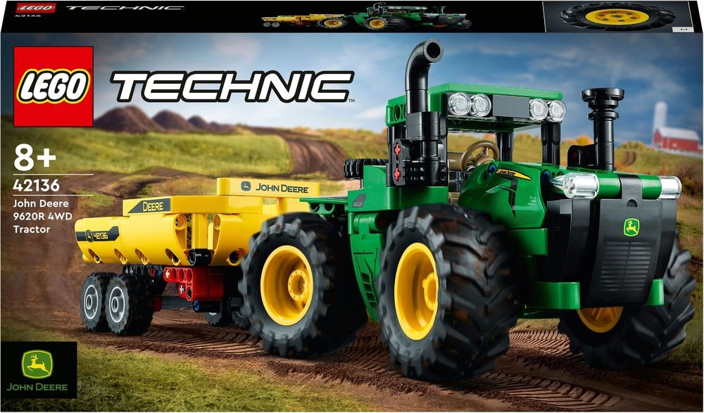 

Конструктор Lego Technic John Deere 9620R 4WD Tractor (42136)