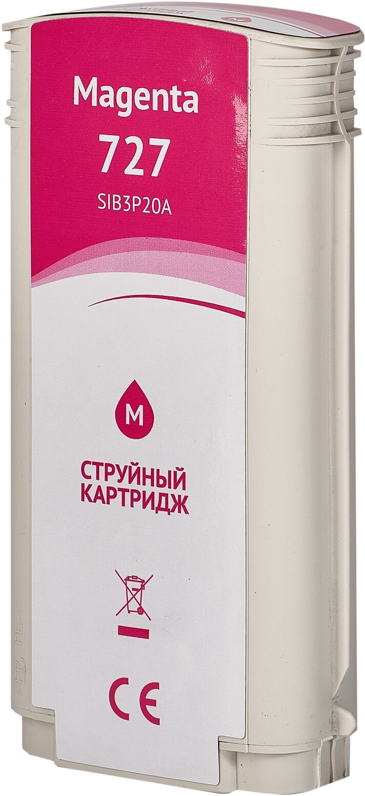 

Картридж струйный Sakura Printing B3P20A №727 Magenta (SIB3P20A)