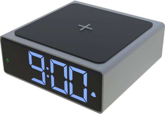 

Радиоприемник Ritmix RRC-900Qi Grey, Часы Ritmix RRC-900Qi