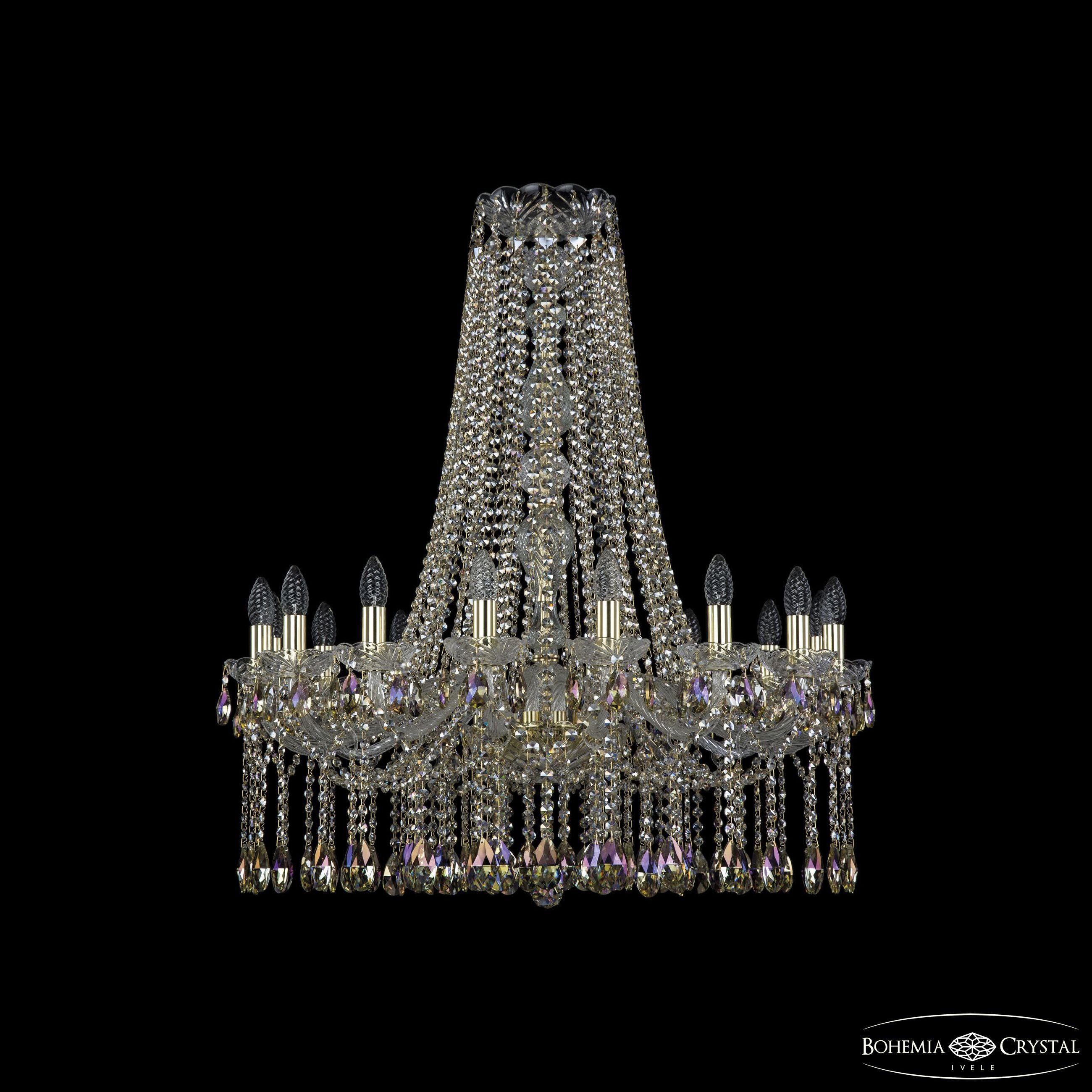 

Подвесная люстра Bohemia Ivele Crystal 1413/16/300/h-93 G R801