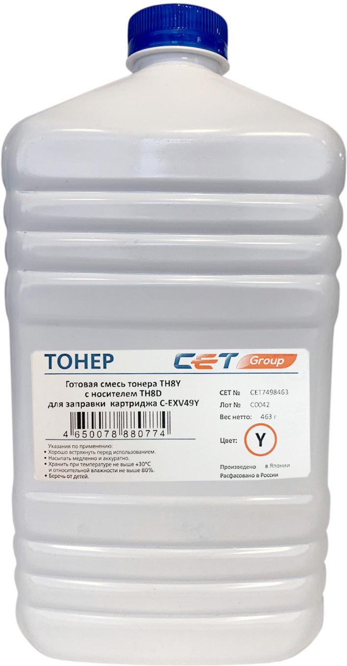 

Тонер CET TF8Y/TF8D (CET7498-463)