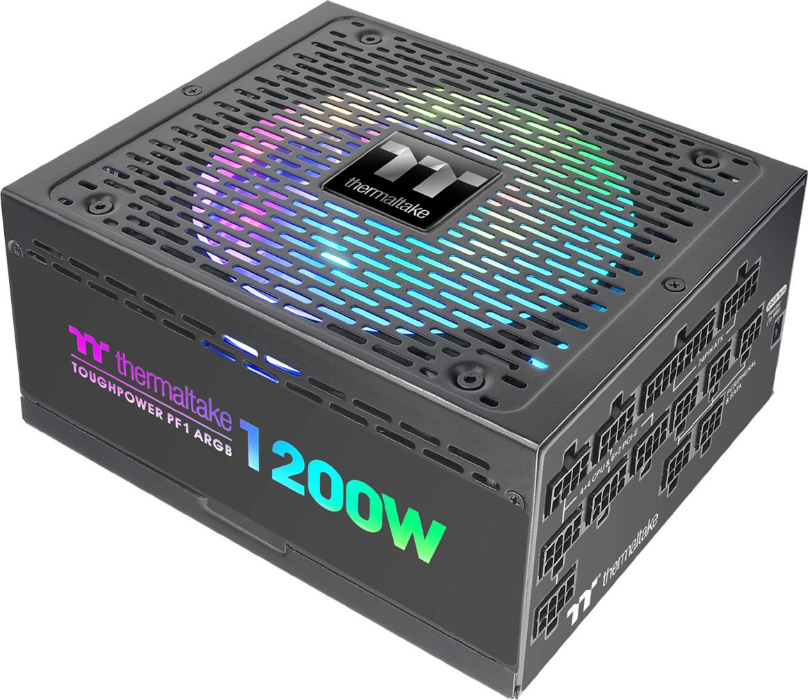 

Блок питания Thermaltake PF1 ARGB 80+ [PS-TPD-1200F3FAPE-1], Блок питания Thermaltake Toughpower PF1 ARGB 1200W (PS-TPD-1200F3FAPE-1)