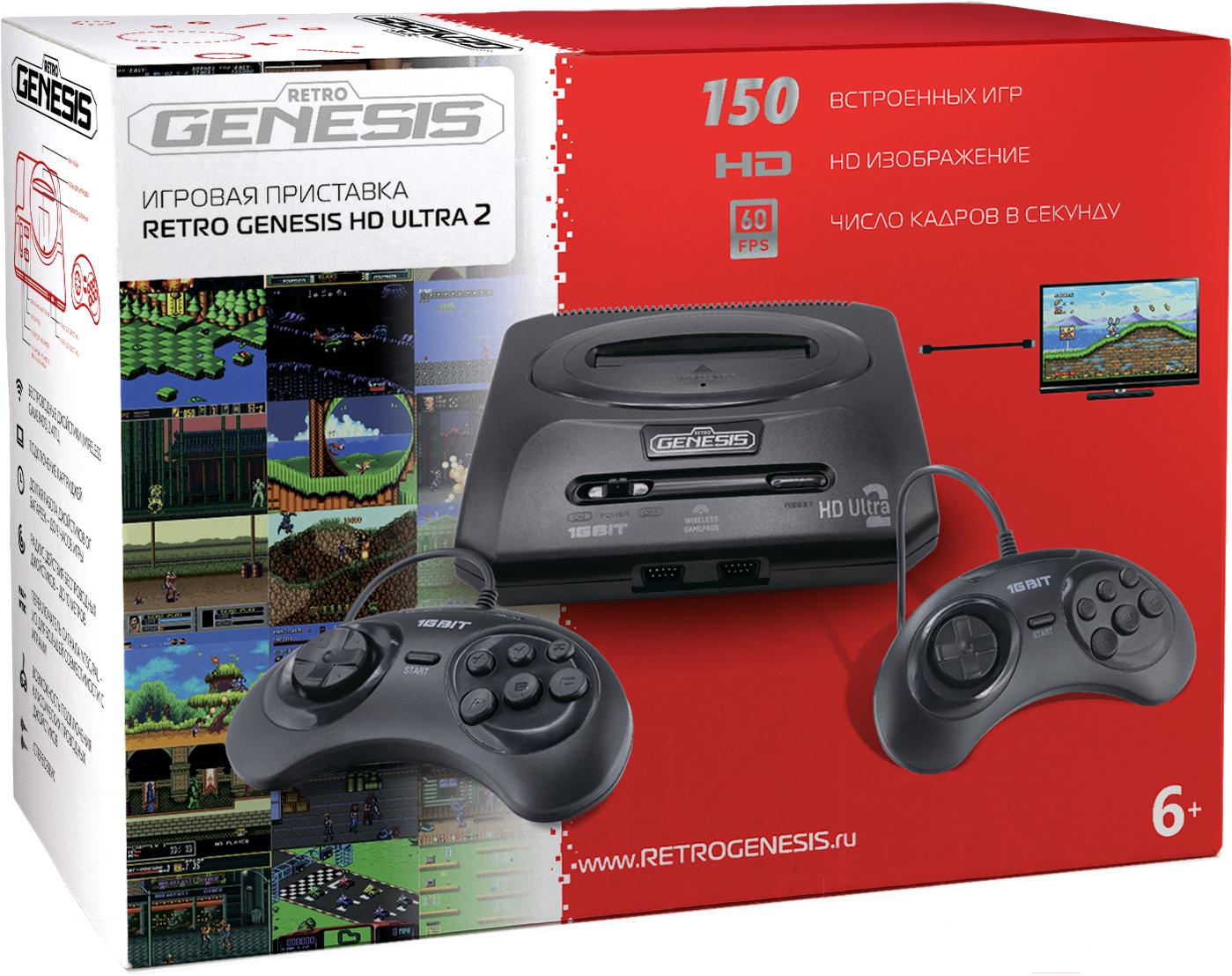 

Игровая приставка Retro Genesis HD Ultra 2 + 150 [ConSkDn114], Игровая приставка Retro Genesis HD Ultra 2 + 150 ConSkDn114