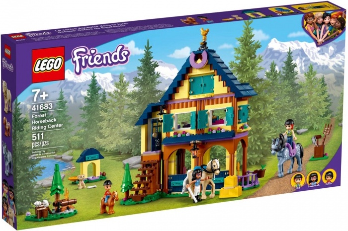 

Конструктор LEGO FRIENDS Лесной клуб верховой езды [41683], Конструктор LEGO FRIENDS Лесной клуб верховой езды 41683