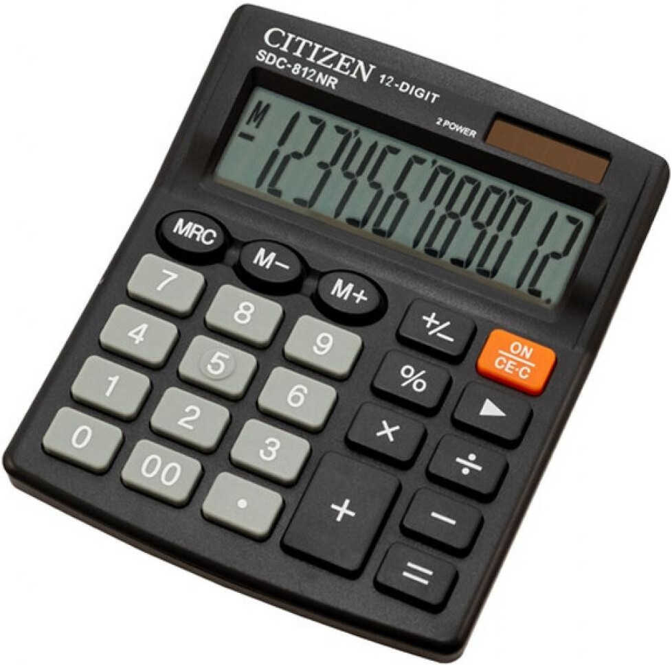 

Калькулятор Citizen SDC-812NR
