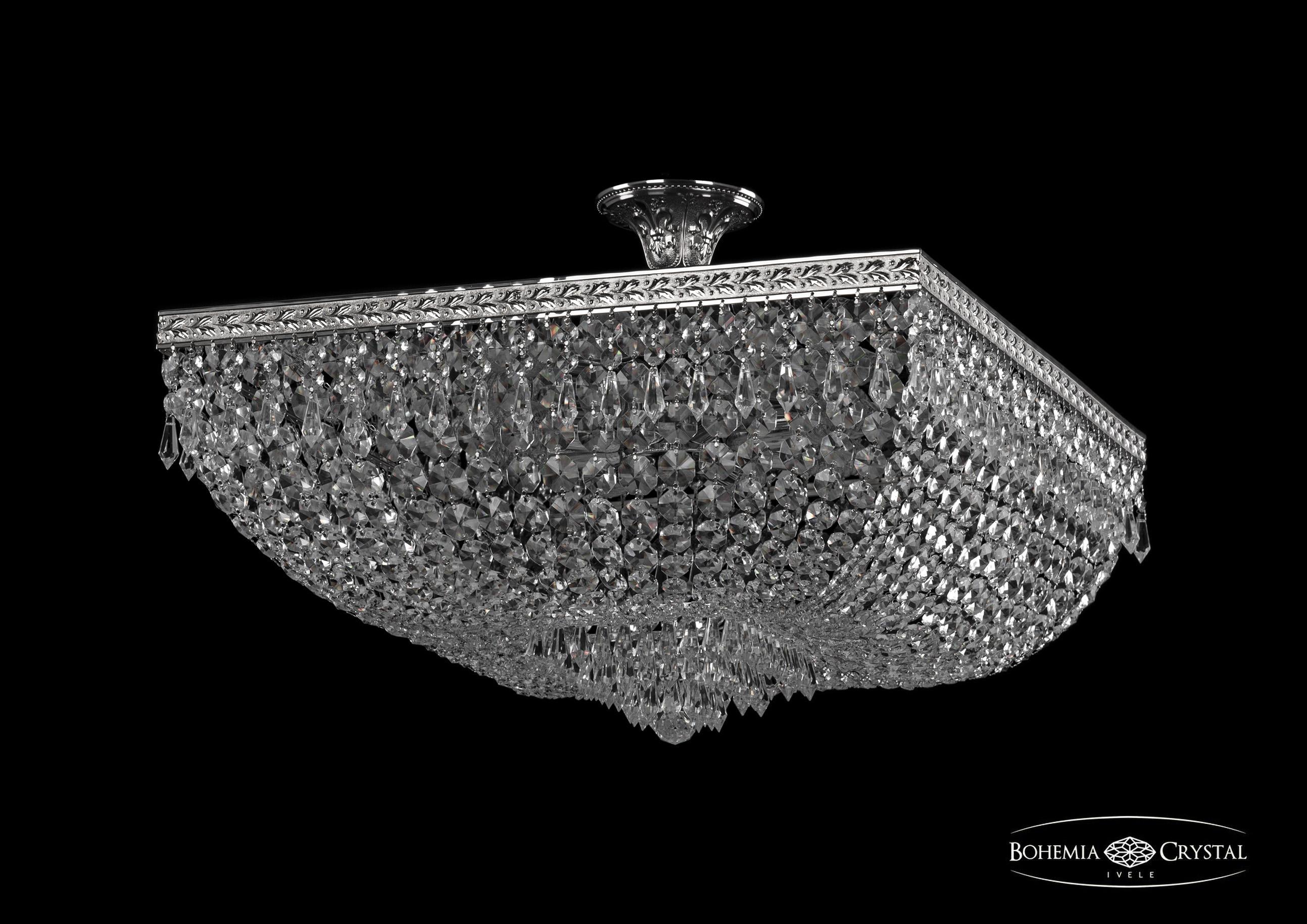 

Люстра на штанге Bohemia Ivele Crystal 19272/55IV Ni