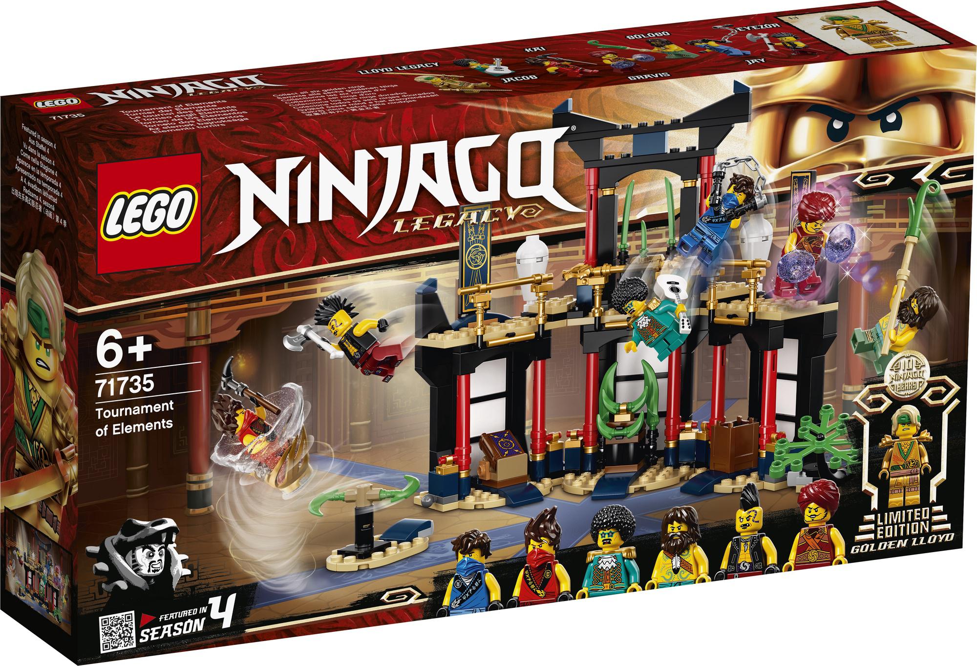 

Конструктор LEGO Ninjago Legacy Турнир стихий [71735], Ninjago Legacy Турнир стихий