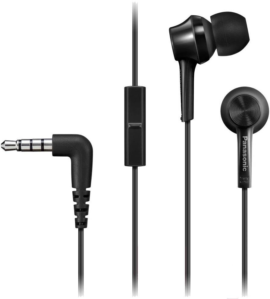 

Наушники-гарнитура Panasonic RP-TCM115GCK, Наушники Panasonic RP-TCM115 RP-TCM115GCK черный
